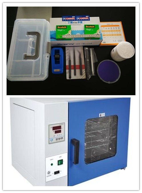 機(jī)械剝離工具套裝（高配版）-含國(guó)產(chǎn)硅片和真空干燥箱