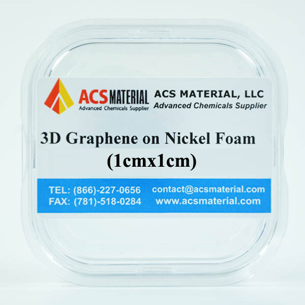 三維石墨烯泡沫（1*1英寸）三維獨(dú)立石墨烯泡沫 3D 